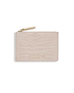 Katie Loxton Celine Faux Croc Coin Purse | Oyster